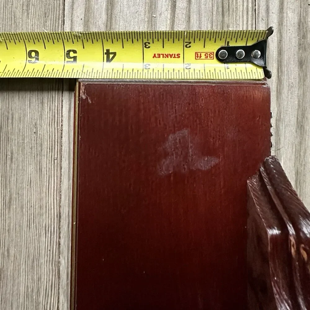 Vintage Solid Wood Wall Shelf Display Ledge Colonial Federal Traditional Decor